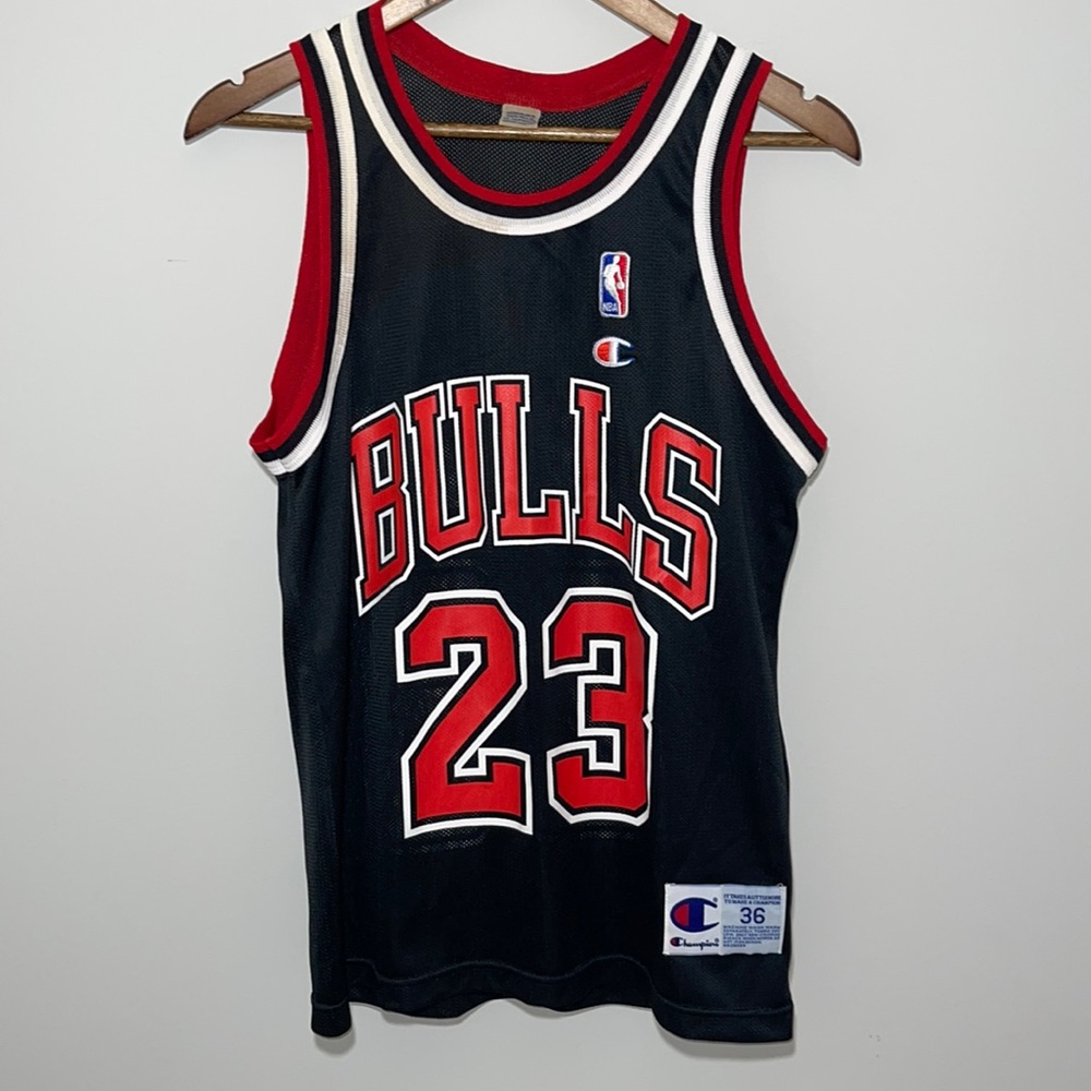 champion bulls jordan jersey